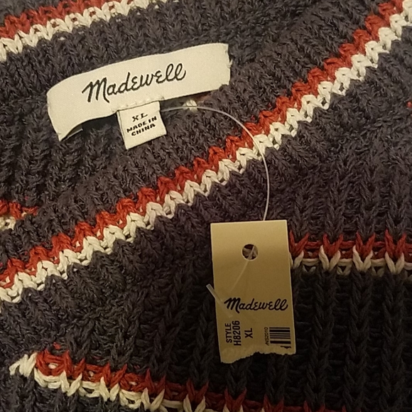 NWT Madewell Stockton Sweater Tank, sz XL - Picture 4 of 10